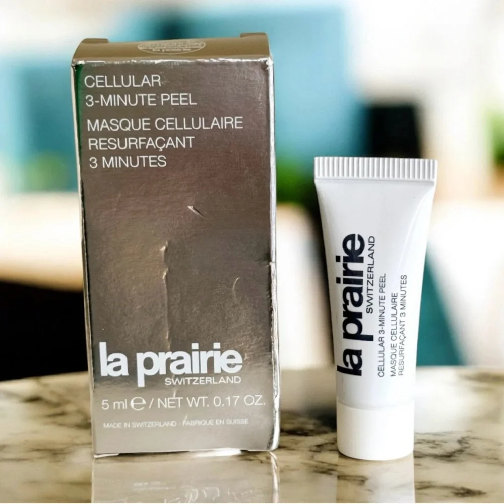 La Prairie Cellular 3-Minute Peel - Switzerland Skincare - New in Box Luxe Brand